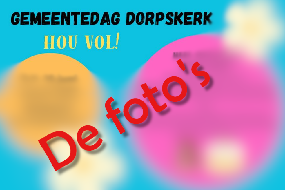 De foto's